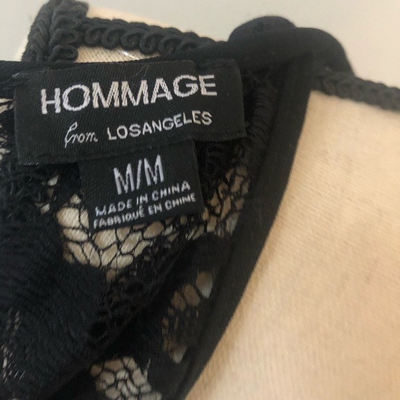Used Hommage Los Angeles Laced Dress - Picture 7 of 7